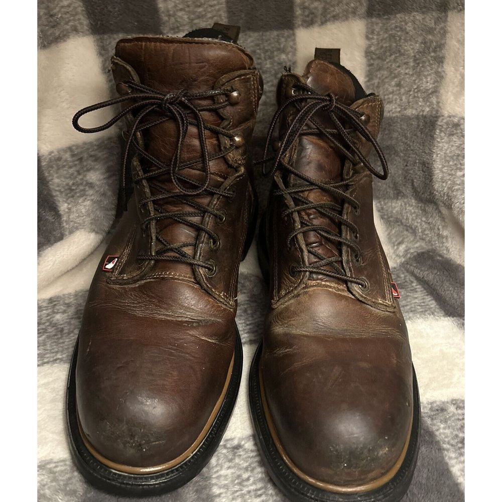 RED WING 2212 Mens 10.5 D Steel Toe Work Boots USA Workwear Leather - Picture 4 of 10